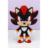 Hunga Sonic - Kirpi Shadow Yün Örgü Görünümlü Figür