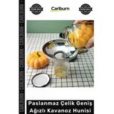 #Huni Profesyonel Reçel Sos Konserve Dolum Aparatı Paslanmaz Çelik Geniş Ağızlı Kavanoz Hunisi