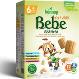 hünnap Keçi Sütlü Bebek Bisküvisi 400 gr 6 Aydan İtibaren Tam Buğday Unu ve Hurma Pekmezi İçerir