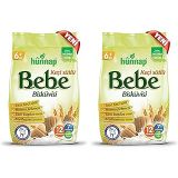 Hünnap Keçisütlü Vitaminli Bebe Bisküvisi 200gr 2li paket