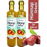 Hünnap Sirkesi 500 ml 2'li Paket - Organik Doğal Fermente