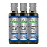 Hünnap Soğuk Pres 100 ml Çörek Otu Yağı (3 adet)