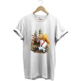 Hunter Avcılık Baskılı Av ve Av Köpeği Setter Tüfek %100 Pamuk Regular Fit T-Shirt - Beyaz - 2XL