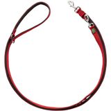 HUNTER Ayarlanabilir kılavuz ipi NEOPREN, renk: kırmızı/siyah, dayanıklı naylon, 3 kademeli ayarlama imkanı, yumuşak neopren dolgu, günlük kullanım ve antrenman için ideal, Boyut: 15/200