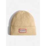 Hunter Bej Erkek Logo Baskılı Bere HXRU0006252GR Bere Taş