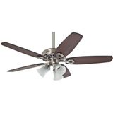 Hunter Builders Plus Nikel 132 cm Aydınlatmalı Tavan Vantilatörü