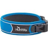 HUNTER Divo köpek tasması, naylon, L, açık mavi/gri