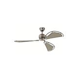 Hunter Fan Avalon Fırçalanmış Metal Nikel 158 cm Bez Kanatlı Tavan Vantilatörü
