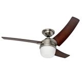Hunter Fan Eurus Fırçalanmış Nikel 137 cm Aydınlatmalı Uzaktan Kumandalı Tavan Vantilatörü