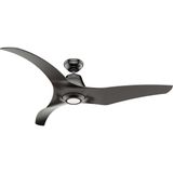HUNTER FAN Stingray Granit - 152 cm . Dc Motor Aydınlatmalı ve Uzaktan Kumandalı Tavan Vantilatörü - Siyah