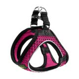 Hunter Köpek Göğüs Tasması Hilo Comfort Pembe Siyah XS