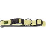 HUNTER NEOPREN Vario Plus köpek tasması, renk: Matcha/gri, dayanıklı naylon, yumuşak neopren dolgu, kademesiz ayarlanabilir, gerginlik azaltıcı, bakımı kolay, rahat, boyut: M-L/2,0