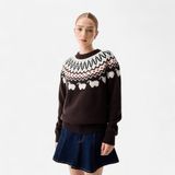 Hunter Originals Ashie Kadın Kahverengi Kazak Harw0074251-Cb