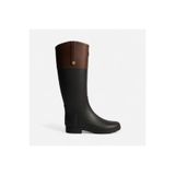 Hunter Originals Wellington Kadın Siyah Uzun Bot Kadın Black/Bolt Brown Uzun Bot HFRW0023252-BO