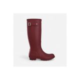 Hunter Originals Wellington Tri Colour Logo Kadın Bordo Uzun Bot Bordo Uzun Bot WFT2353RMA-ME