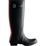 Hunter Originals Wellington Tri Colour Logo Kadın Siyah Uzun Bot Kadın Siyah Uzun Bot Wft2353rma-Blk