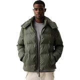 Hunter Wiley Sonic Welded Pu Puffer Erkek Yeşil Mont - Haki