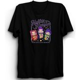Huntrix Ramyeon, K-Pop Demon Hunters, Noodle Baskılı Unisex, %100 Pamuk Tişört - Siyah