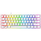 Huntsman Mini Mercury (Mor Anahtar) - Opto-Mekanik Anahtarlı Kompakt% 60 Oyun Klavyesi (Pbt Tuş Başlıkları, Çıkarılabilir Usb-C Kablosu) Qwerty Abd Dü - Standart - Çok Renkli