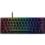 Huntsman Mini (Mor Anahtar) - Opto-Mekanik Anahtarlı Kompakt% 60 Oyun Klavyesi (Pbt Tuş Başlıkları, Çıkarılabilir Usb-C Kablosu) Qwerty Abd Düzeni | S - Standart - Çok Renkli