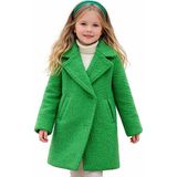 Hupalupa Store HUPALUPA Basic Dar Kalıp Yeşil Kaban 4-5 Yaş - 4 - 5 Yaş