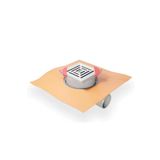 Hüppe Master X Yalıtımlı Noktasal Su Gideri 10x10mat Yandan