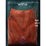 HUR-AY PACK 75 Adet - 32x45 Cm - Çeyiz-düğün-kına Için Şeffaf - Kendinden Yapışkanlı - Parlak Jelatin Poşet - 32 x 45 cm