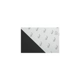 HUR-AY PACK Beyaz Üzeri Siyah Thank You Yazılı Pelur Hediye Paket Kağıdı 50X70 15 Adet