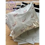 Hur-Ay Pack Thank You Baskılı Kargo Poşeti 25X37 cm Cepsiz 100 Adet Kırmızı Renkli