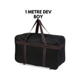Hurç Çanta Battal Boy Hafif Tekerlekli Seyahat 8683255011947 Siyah