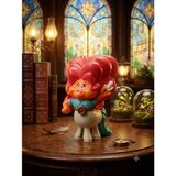 Hureggo Vintage Dreamworks Trolls World Tour – Delta Dawn Sentor Taraftar Figür Oyuncak - 9 cm