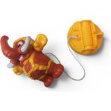 Hureggo Vintage Orijinal Kinder Maxi Sürpriz Mamut Figür - Ip Mekanizmalı Bungee Jumping Oyuncak