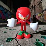 Hureggo Vintage Sonıc Knuckles The Echidna Orijinal Figür Oyuncak & 8 cm