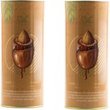 Huries Karamel Çikolata Kaplı Bademli Hurma 200 G x 2 Adet - 200 gr