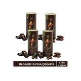 Huries Sütlü Çikolata Kaplı Bademli Hurma 200 gr X 4 Adet