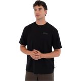 Hurley Bubble Back Print Erkek Siyah Tişört - M