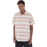 Hurley Oao Lido Stripe Ss Erkek Beyaz Gömlek - Bej