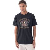 Hurley Poison And Palapas Slub Ss Erkek Siyah Tişört
