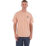Hurley Printing Press Evy Erkek Pembe Tişört - XL