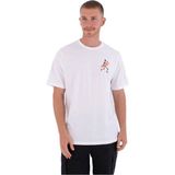 Hurley Printing Press Flamingue Erkek Beyaz Tişört