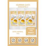 Hurma Aşkı Hurma Çayı Zencefilli 200 gr x 3 - 600 Gr