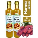Hurma Sirkesi 500 ml 2'li Paket - Organik Doğal Fermente