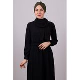 Hürrem Bone 1204E_09 Haki Petekli Büzgülü Pratik Hazır Geçmeli Tesettür Bone