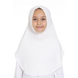 Hürrem Bone Beyaz Pratik Hazır Geçmeli Genç Tesettür Bone Sandy Kumaş Düz Hijab 2312_42