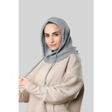 Hürrem Bone Gri Bağcıklı Peluş Salaş Balaklava Boyunluklu Bere Jakar Düz 2328_15