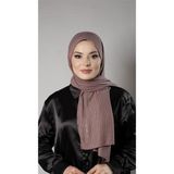 Hürrem Bone Gül Kurusu Pratik Hazır Geçmeli Tesettür Şal Örme Kumaş Taşlı Yıldız Desenli 2118Y_18