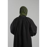 Hürrem Bone Haki Pratik Hazır Geçmeli Tesettür Eşarp Sandy Arkadan Çıtçıtlı Piliseli Hijab 2406_09