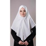 Hürrem Bone Krem Pratik Hazır Geçmeli Tesettür Eşarp Pamuk Caz Kumaş Tek Katlı Çapraz Hijab 2305_40