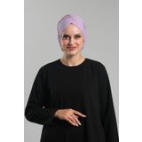 Hürrem Bone Lila Pratik Hazır Geçmeli Tesettür Bone Sandy Büzgülü Salaş 2119_28