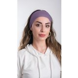 Hürrem Bone Mor Bandana Saç Bandı Viskon Düz 3012_22